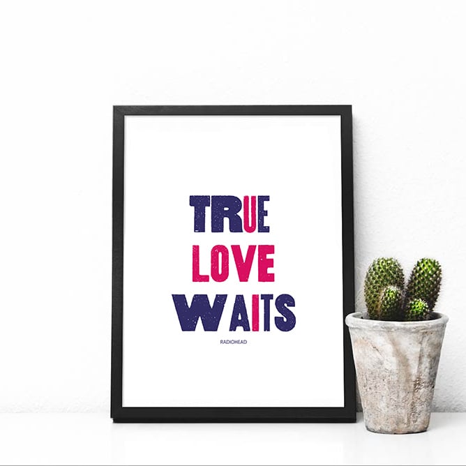 True Love Waits  Firefly Designs